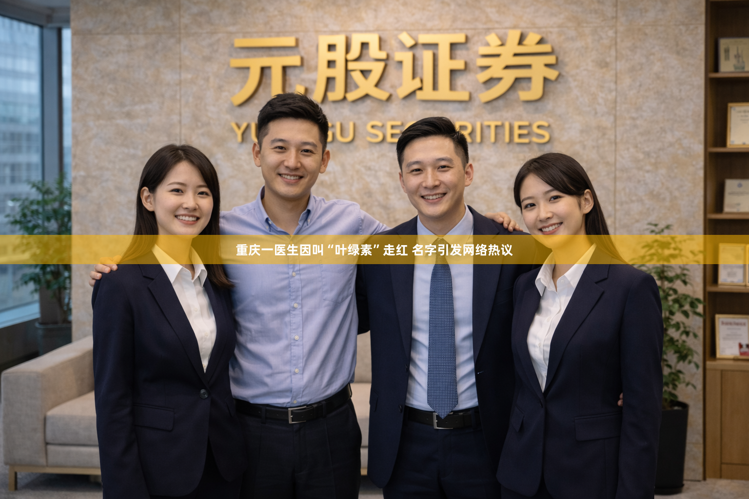 重庆一医生因叫“叶绿素”走红 名字引发网络热议