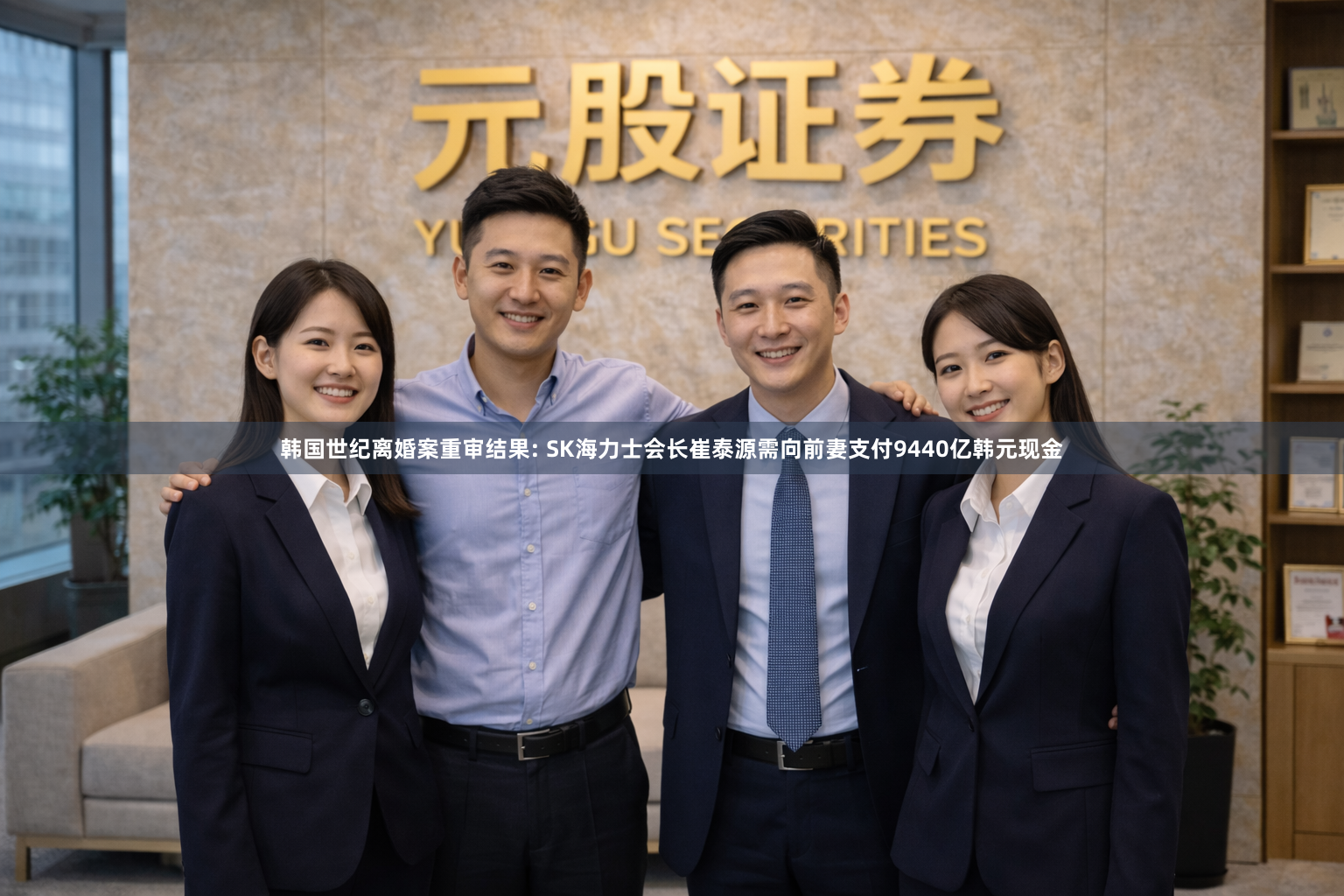 韩国世纪离婚案重审结果: SK海力士会长崔泰源需向前妻支付9440亿韩元现金